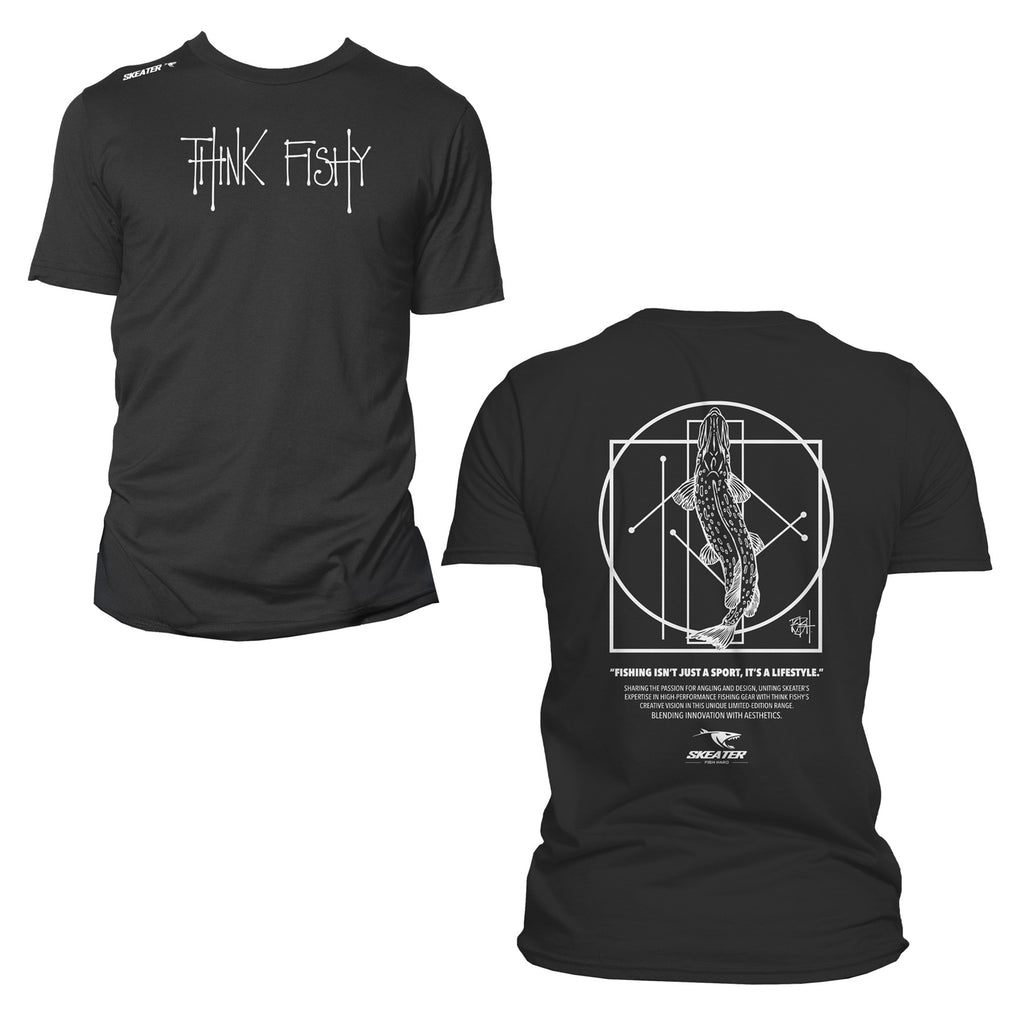 SKEATER T-SHIRT BY THINK FISHY ART