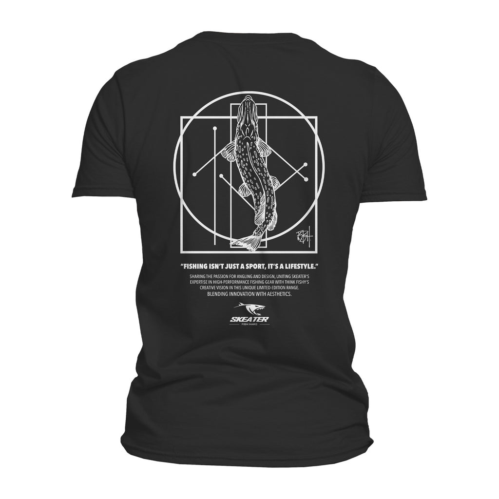 SKEATER T-SHIRT BY THINK FISHY ART