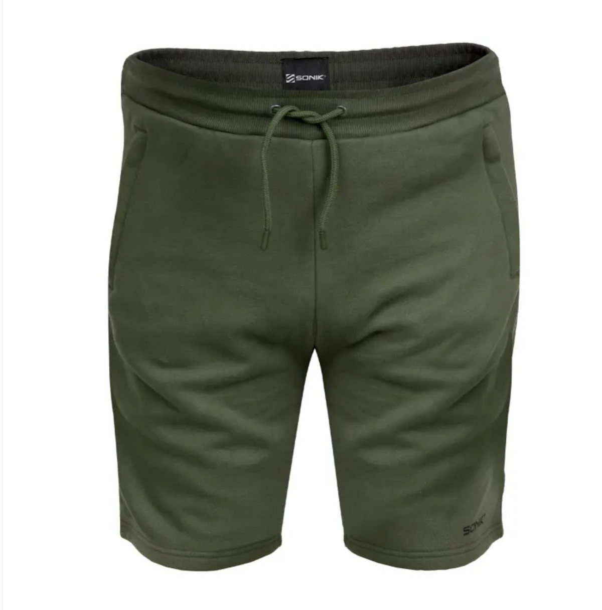 Sonik Green Fleece Shorts