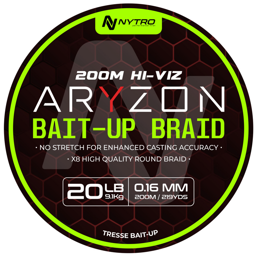 Nytro Aryzon Hiviz Bait-Up X8 0.16mm 200m