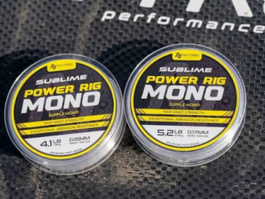 Nytro Sublime Power Rig Mono Nylon 100m