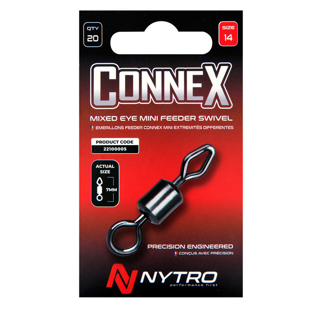 Nytro Connex Mixed-Eye Mini Feeder Swivel 14 (10 Stück)