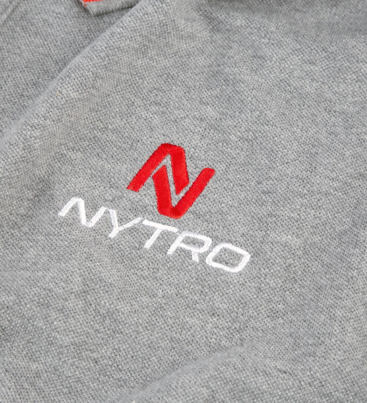 Nytro Light Marl Grey Polo Shirt