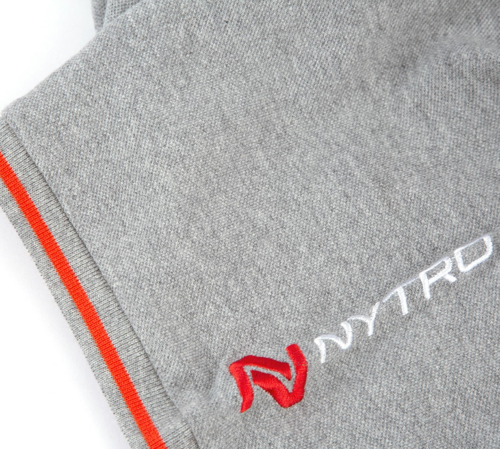 Nytro Light Marl Grey Polo Shirt