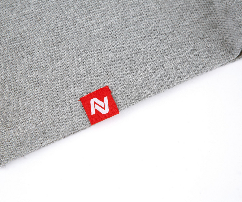 Nytro Light Marl Grey Polo Shirt