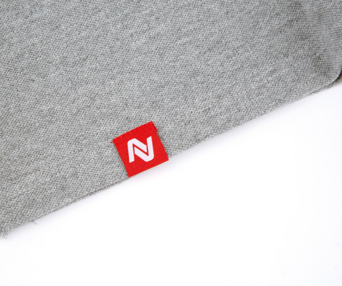 Nytro Light Marl Grey Polo Shirt