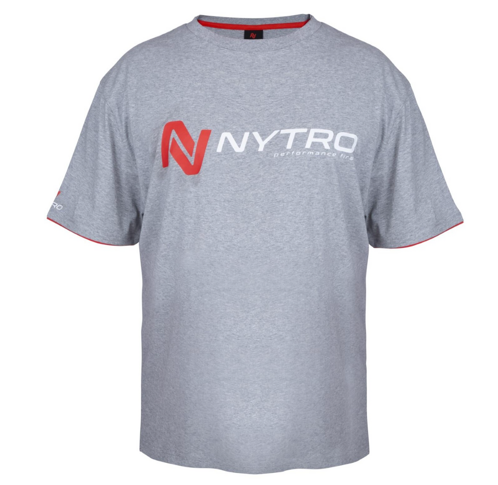 Nytro Light Marl Grey Tee Shirt