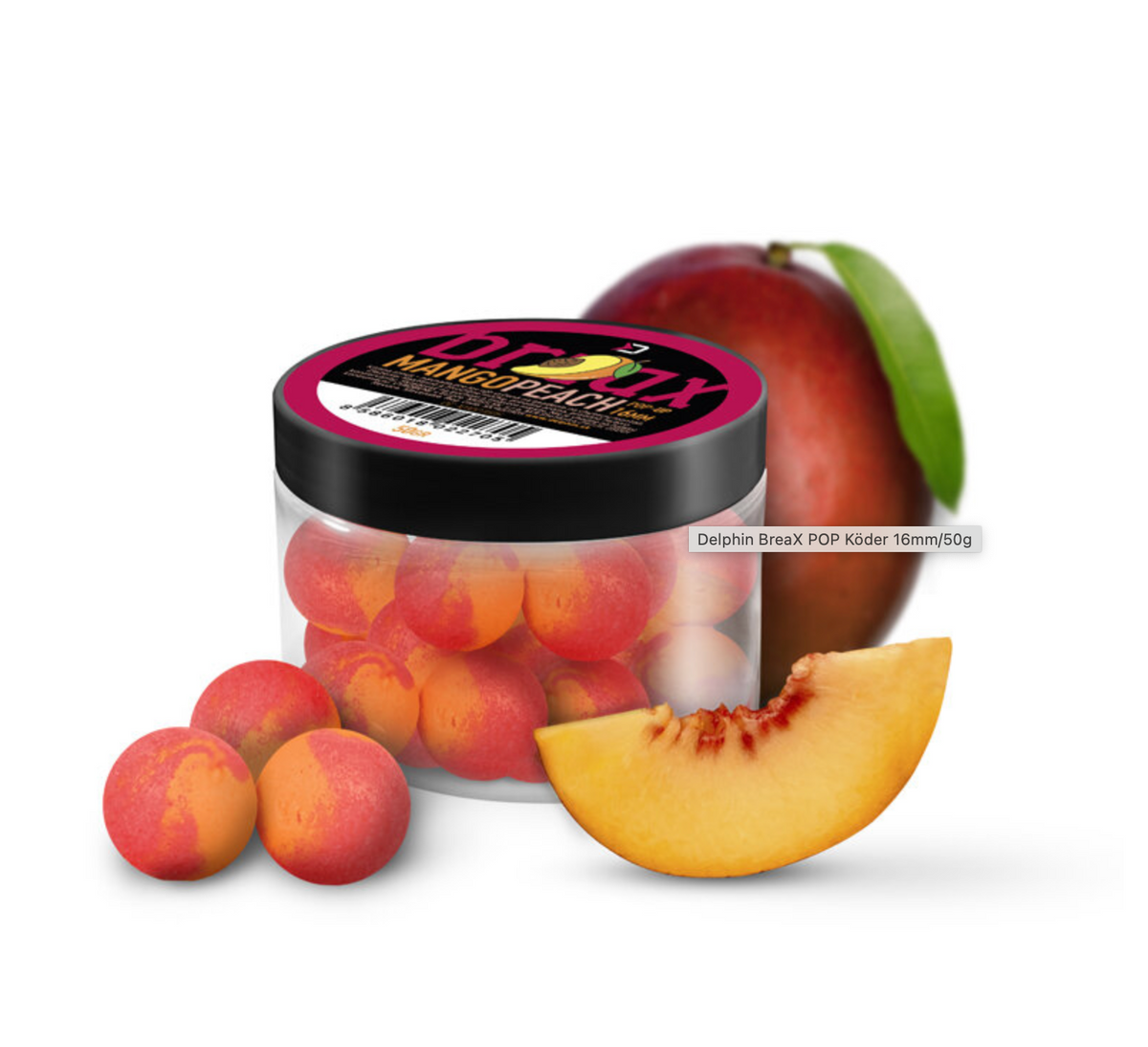 Delphin BreaX Popup 16mm Mango Pfirsich