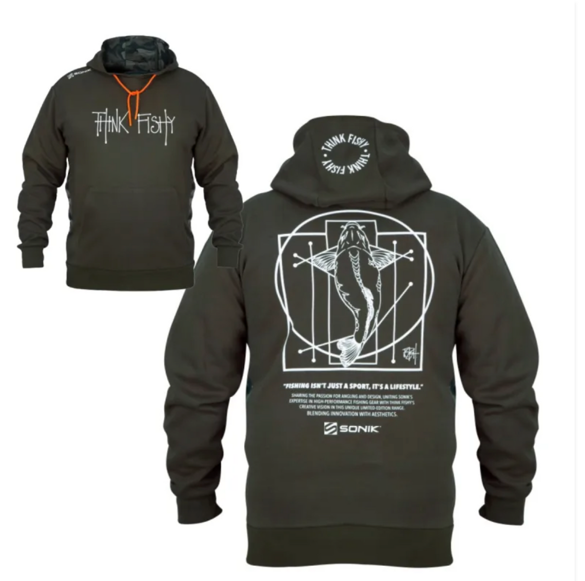 Sonik Hoody by Think Fishy Art