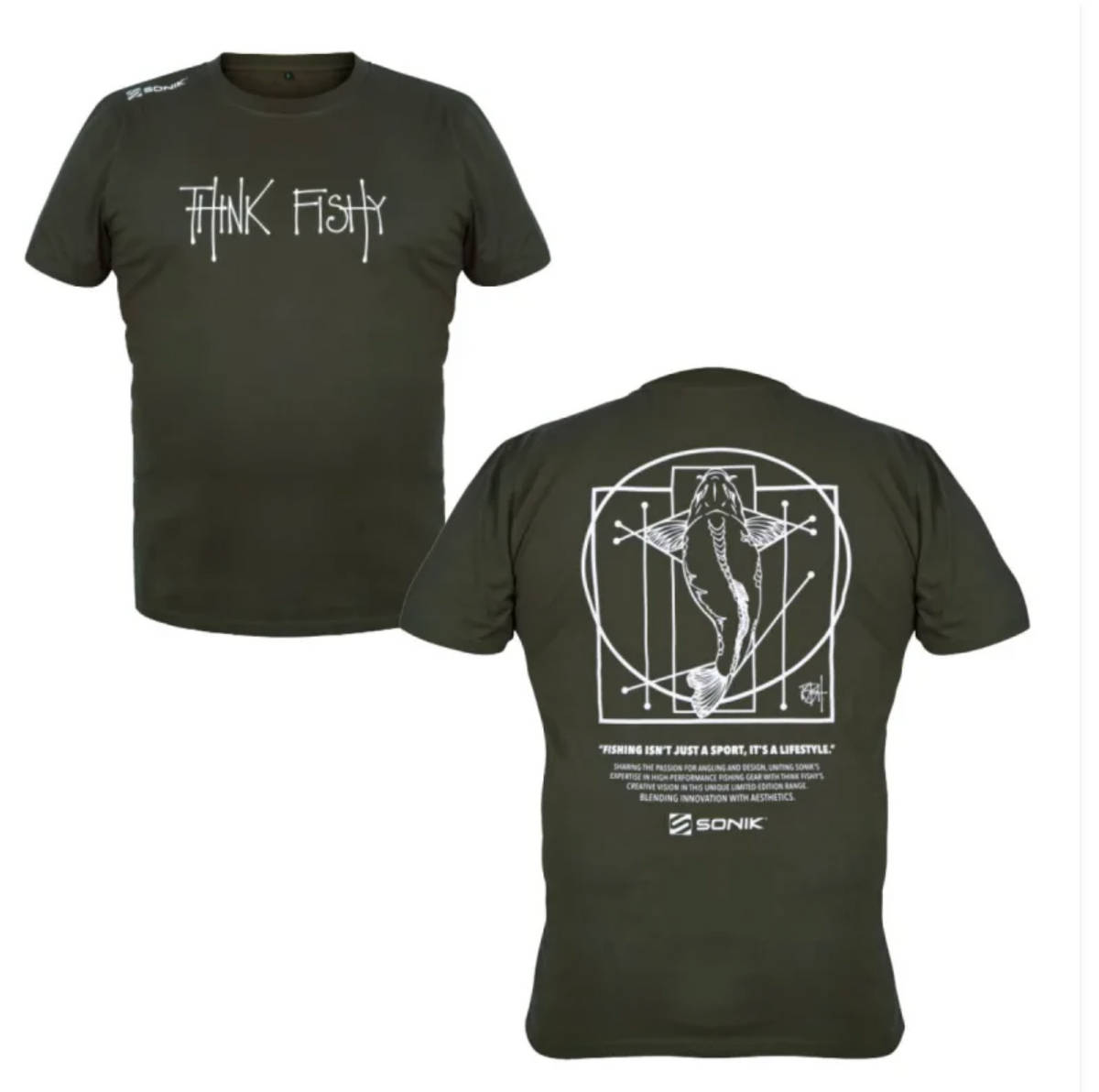 Sonik T-Shirt by Think Fishy Art