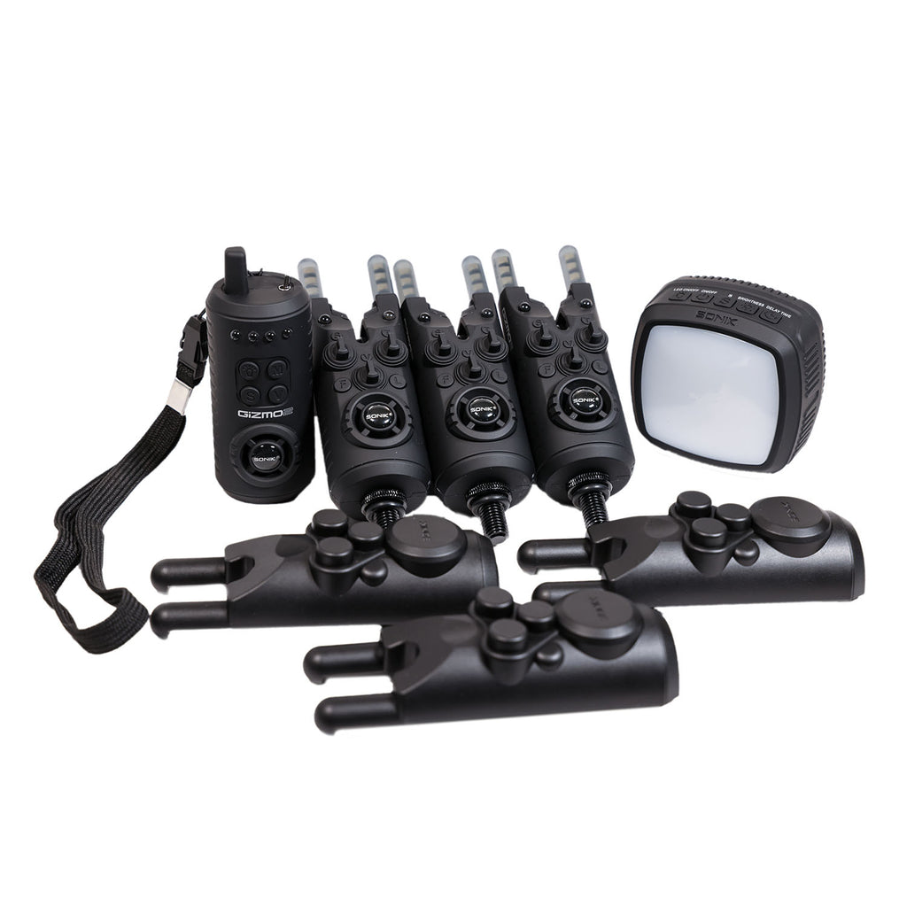 Sonik Gizmo2 Alarm Set + Bivvy Lamp