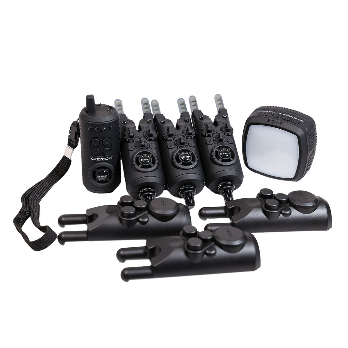 Sonik Gizmo2 Alarm Set + Bivvy Lamp