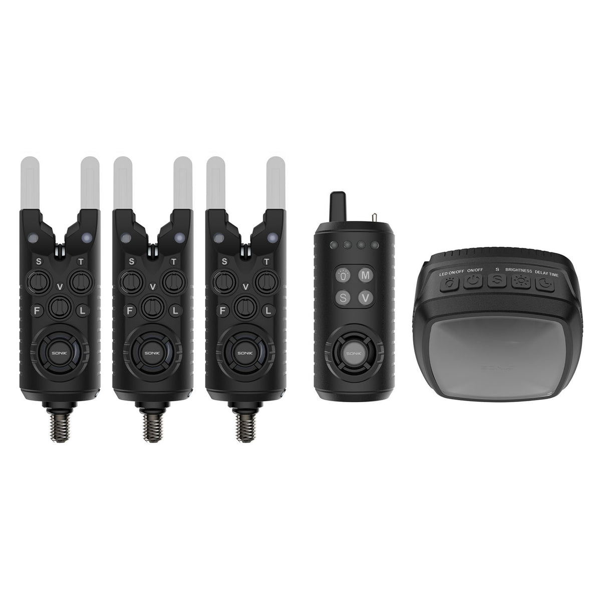 Sonik Gizmo2 Alarm Set + Bivvy Lamp