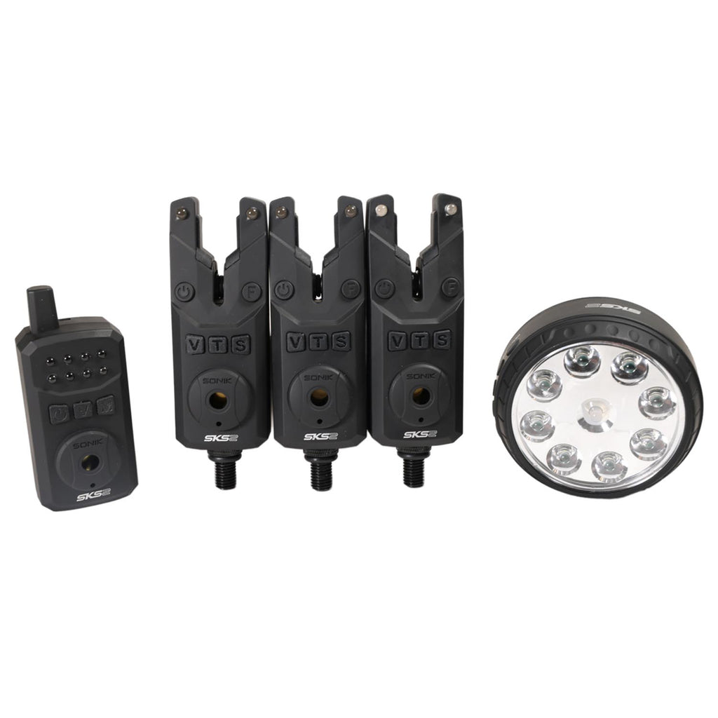 Sonik SKS2 Alarm Set + Bivvy Lamp