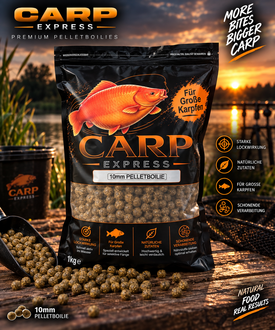 Carpexpress Pellet Futterboilie 5kg