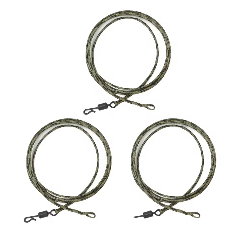 Hirisi 3Stück Ready Leadcore Quick Change Swivels