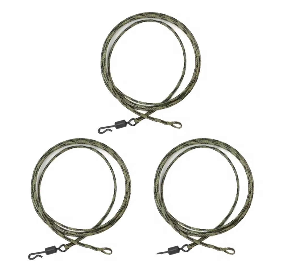 Hirisi 3Stück Ready Leadcore Quick Change Swivels