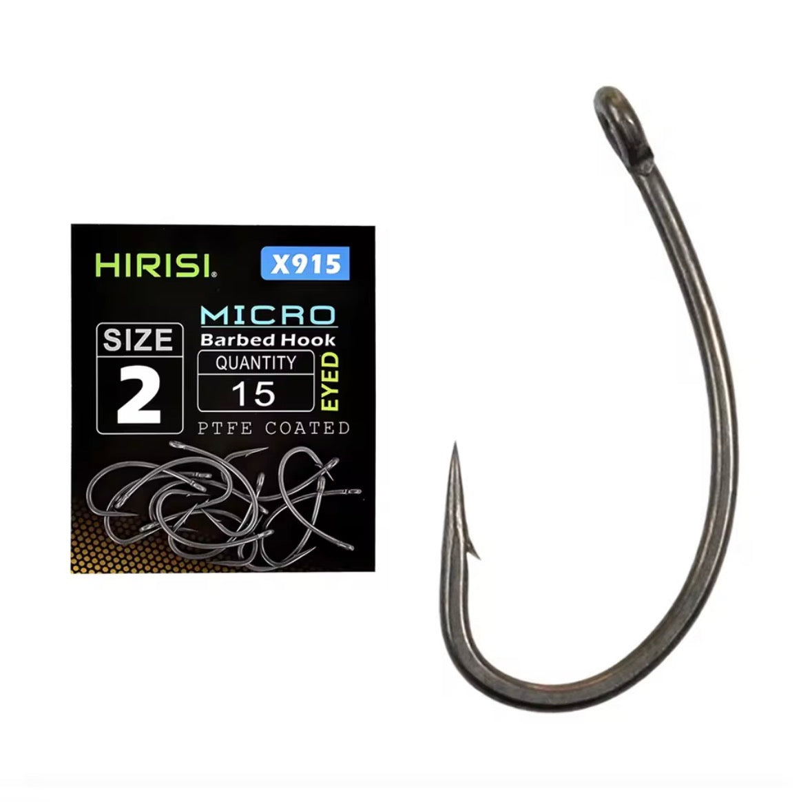 Hirisi Angelhaken 15Stück x915