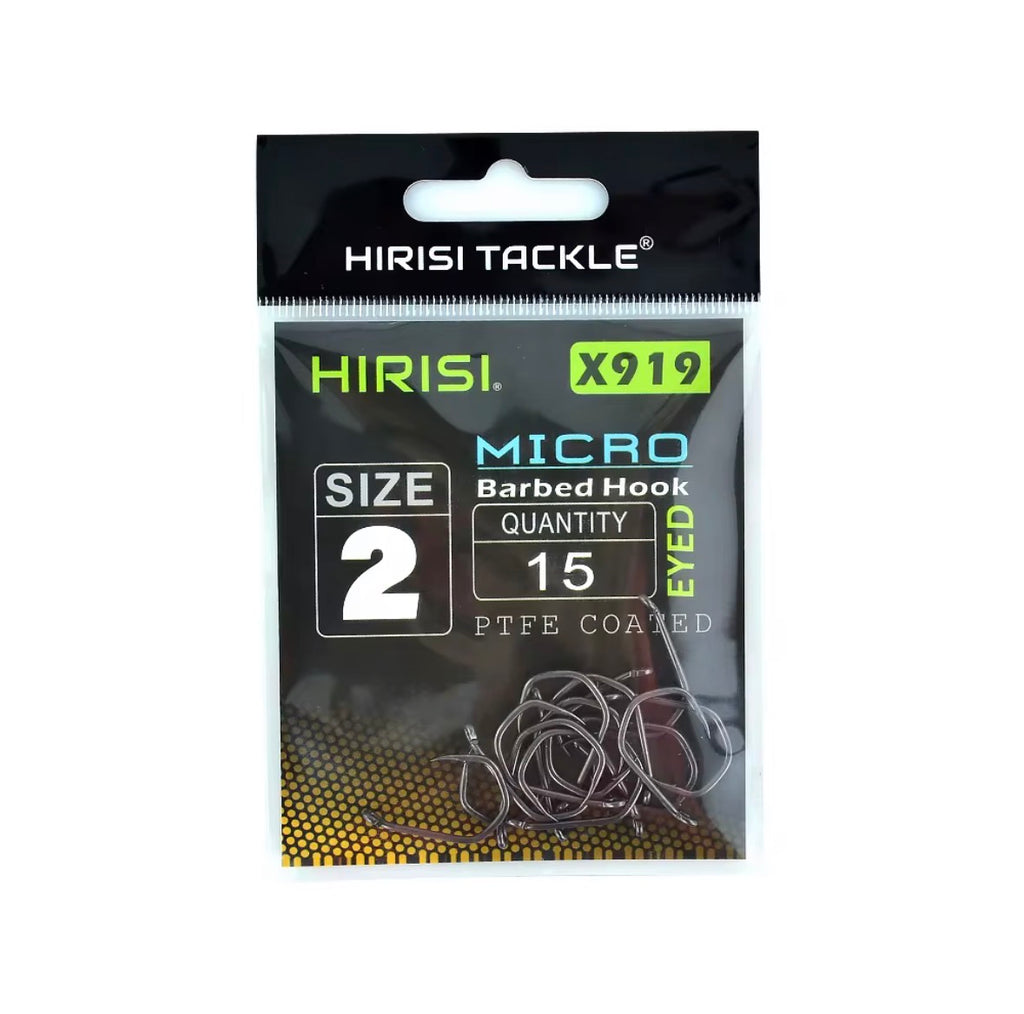 Hirisi 15 Stück Angelhaken X919