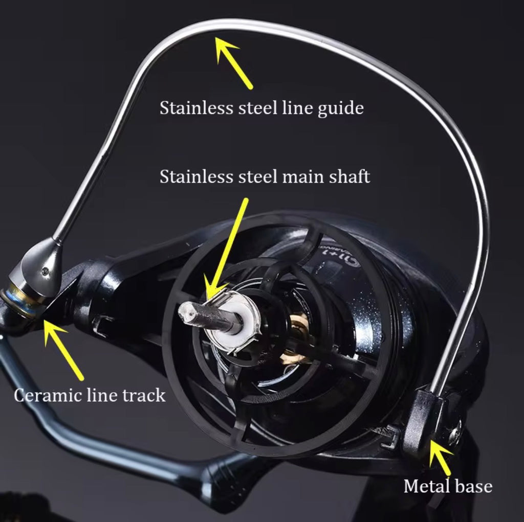 Karpfenrolle MGS 1000T