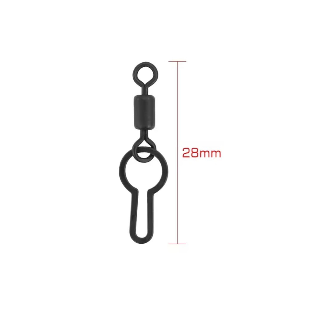 Hirisi 20Stück Pva Bag Swivel AG125