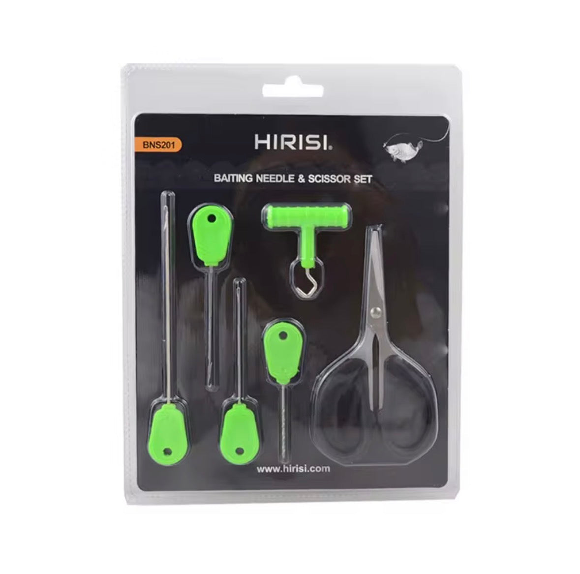 Hirisi Baiting Needle & Scissor Set BNS201