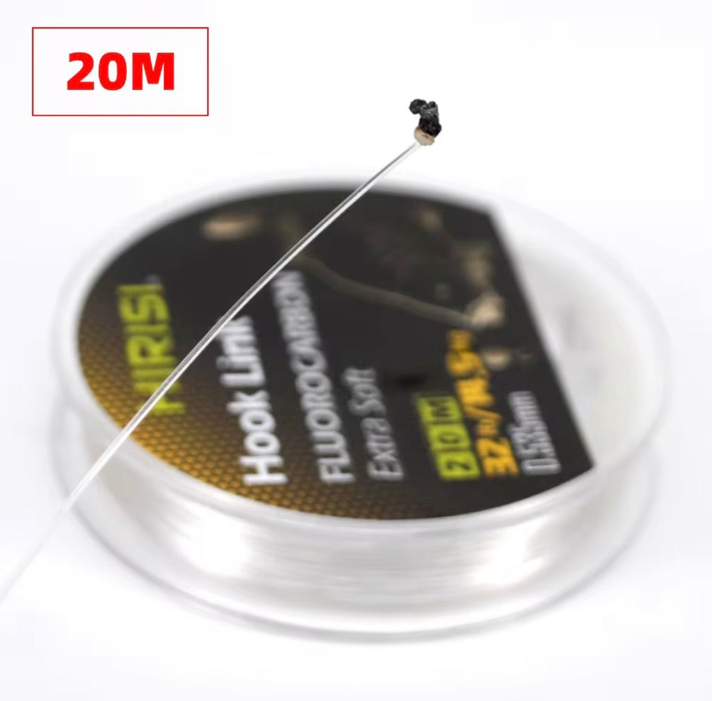 Hirisi 20m Super Stiff Flurocarbon Hooklink