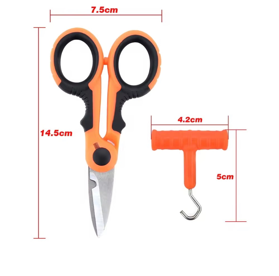 Hirisi Schere Orange