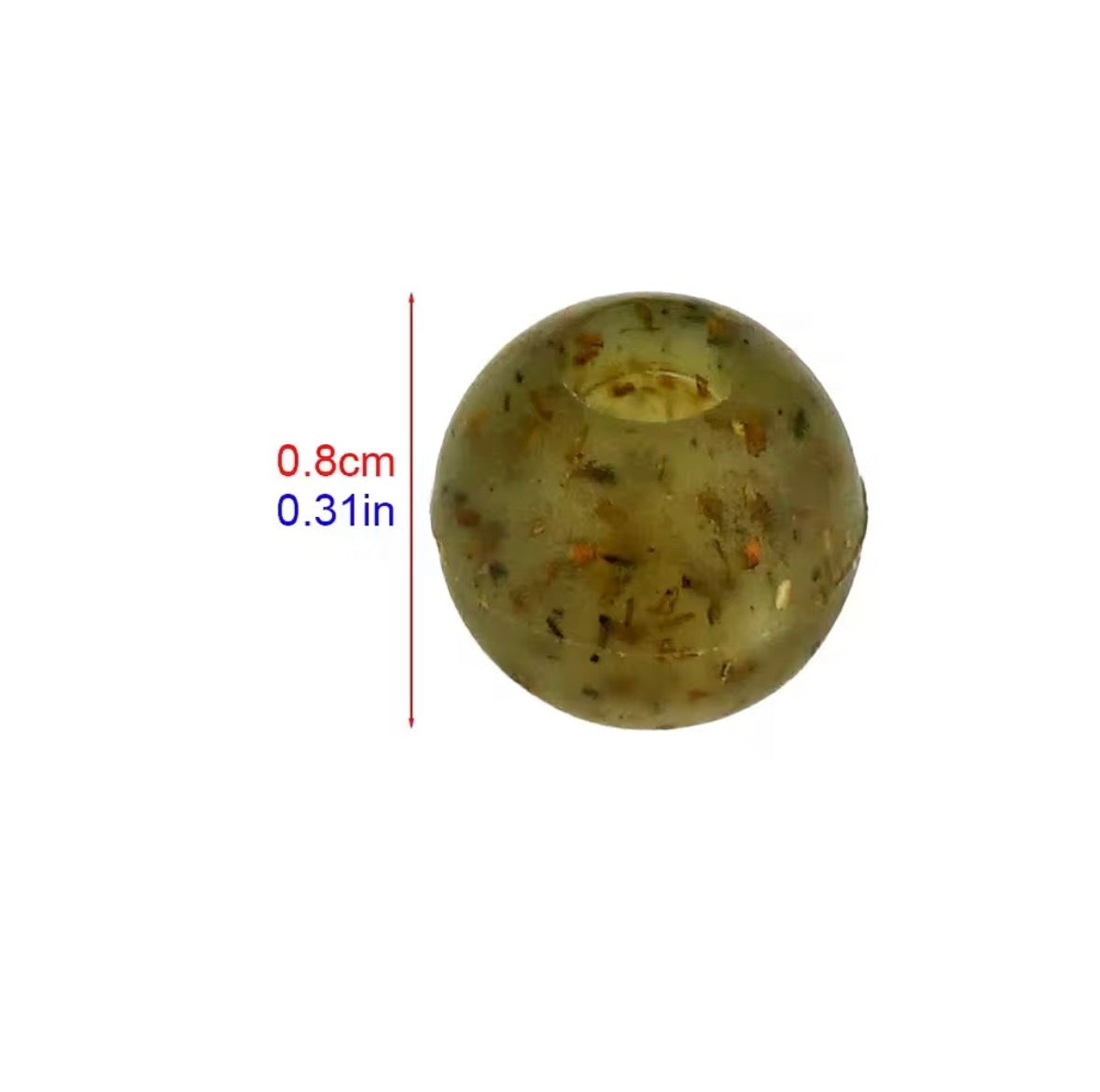 Hirisi Bead with 2.8mm bore