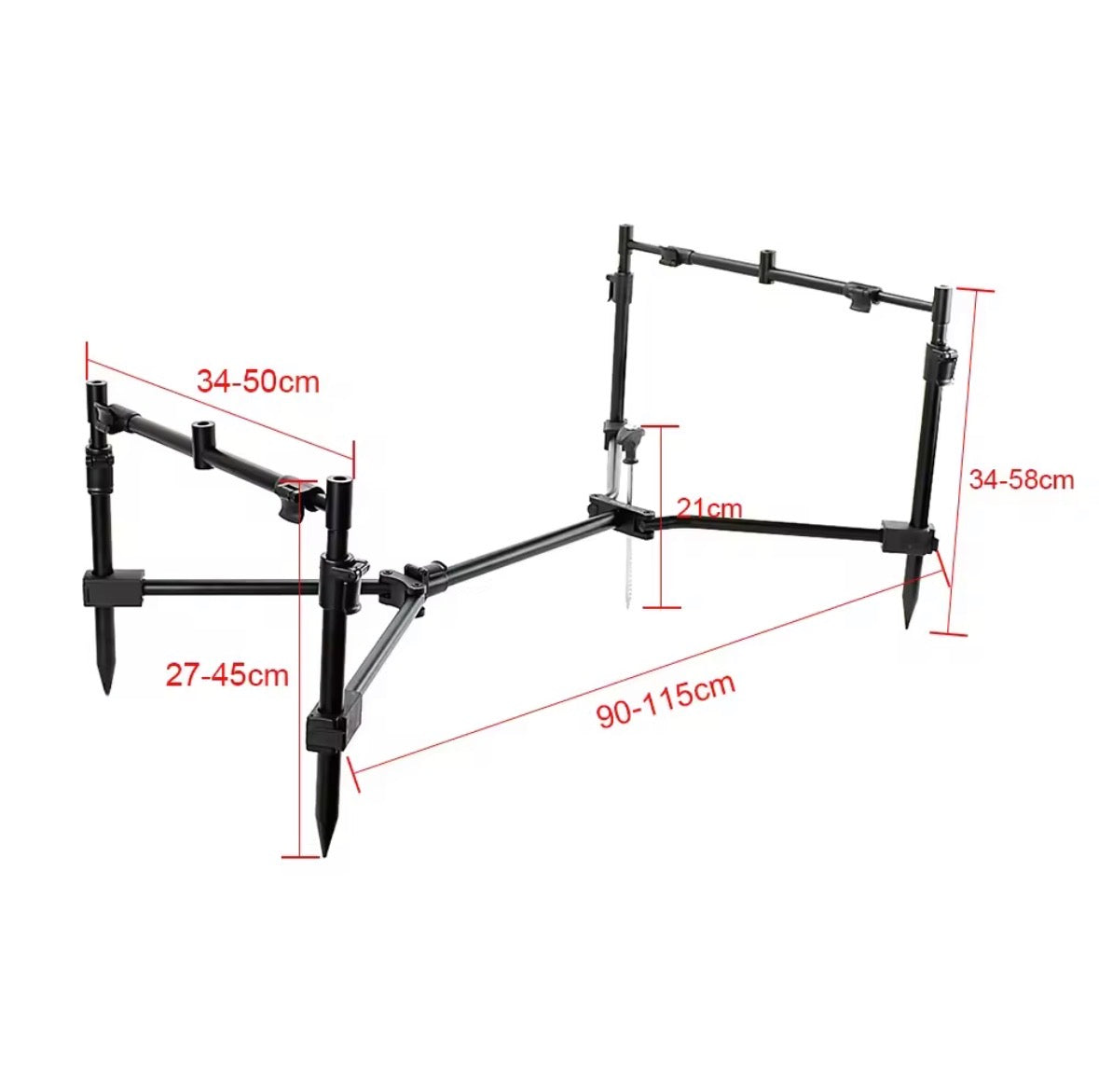 Hirisi Bank Sticks Rod Pod 4093