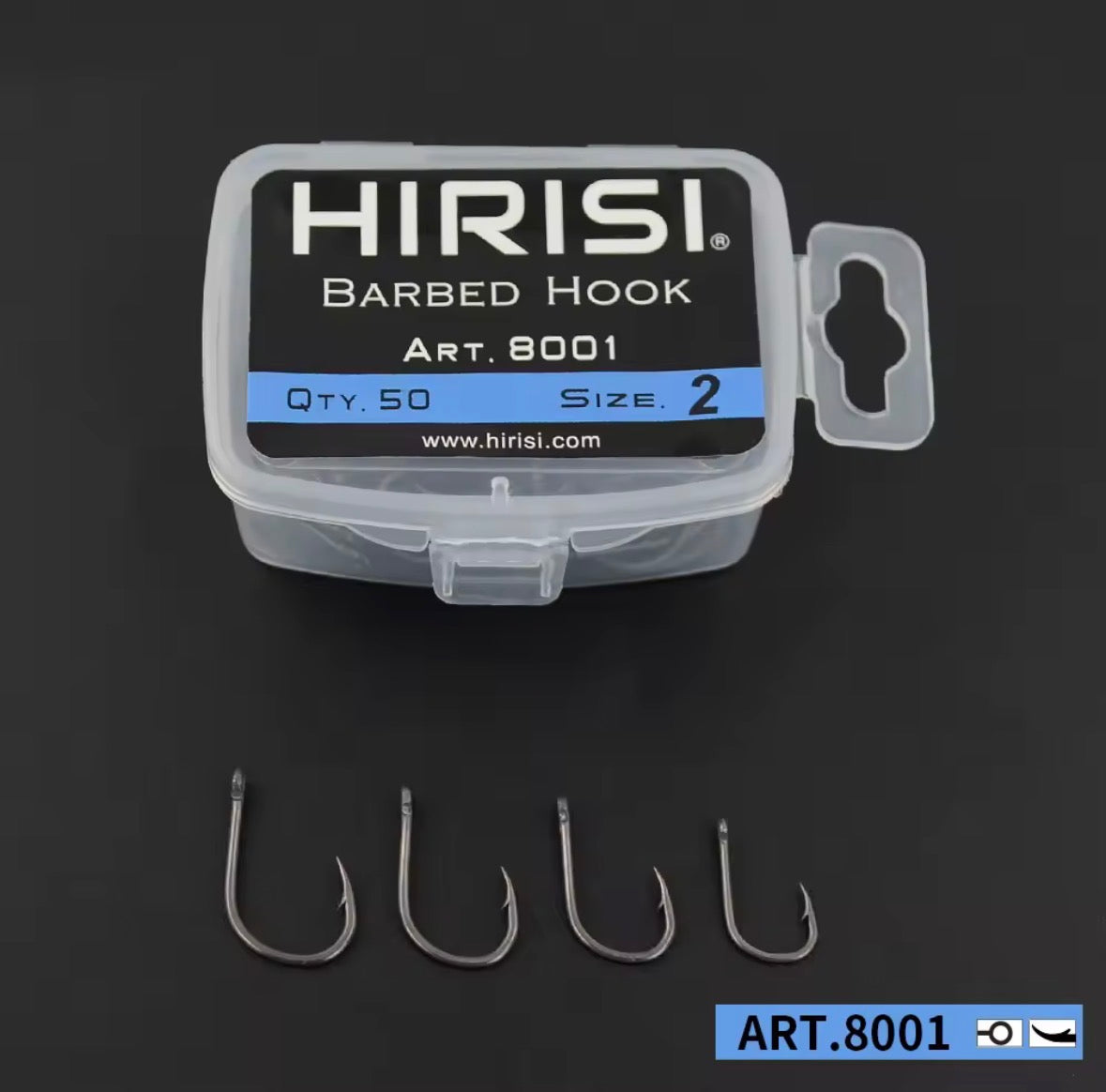 Hirisi Haken 8001 Angelhaken