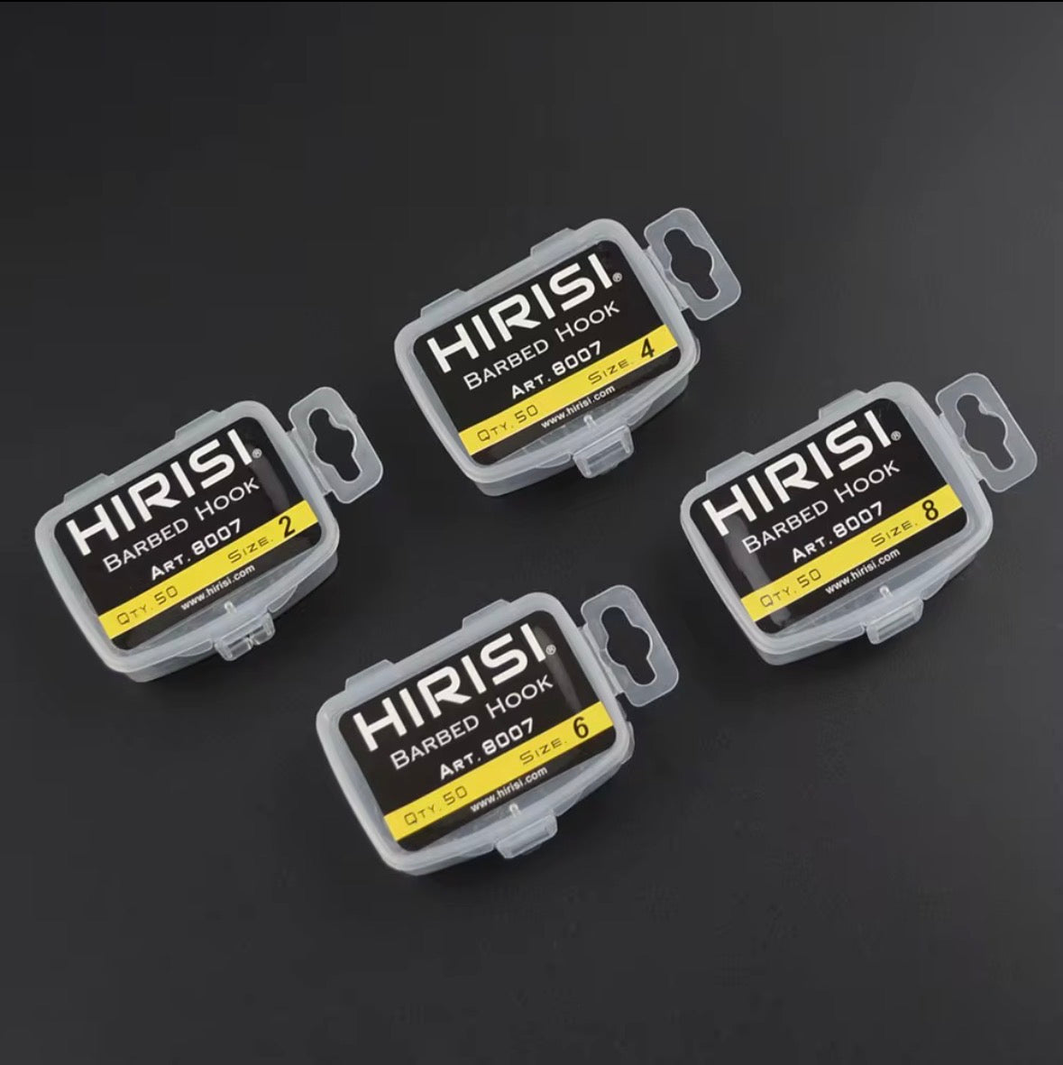 Hirisi Haken 8007 50Stück