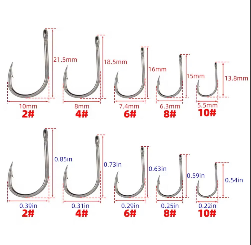 Hirisi Haken 8007 50Stück
