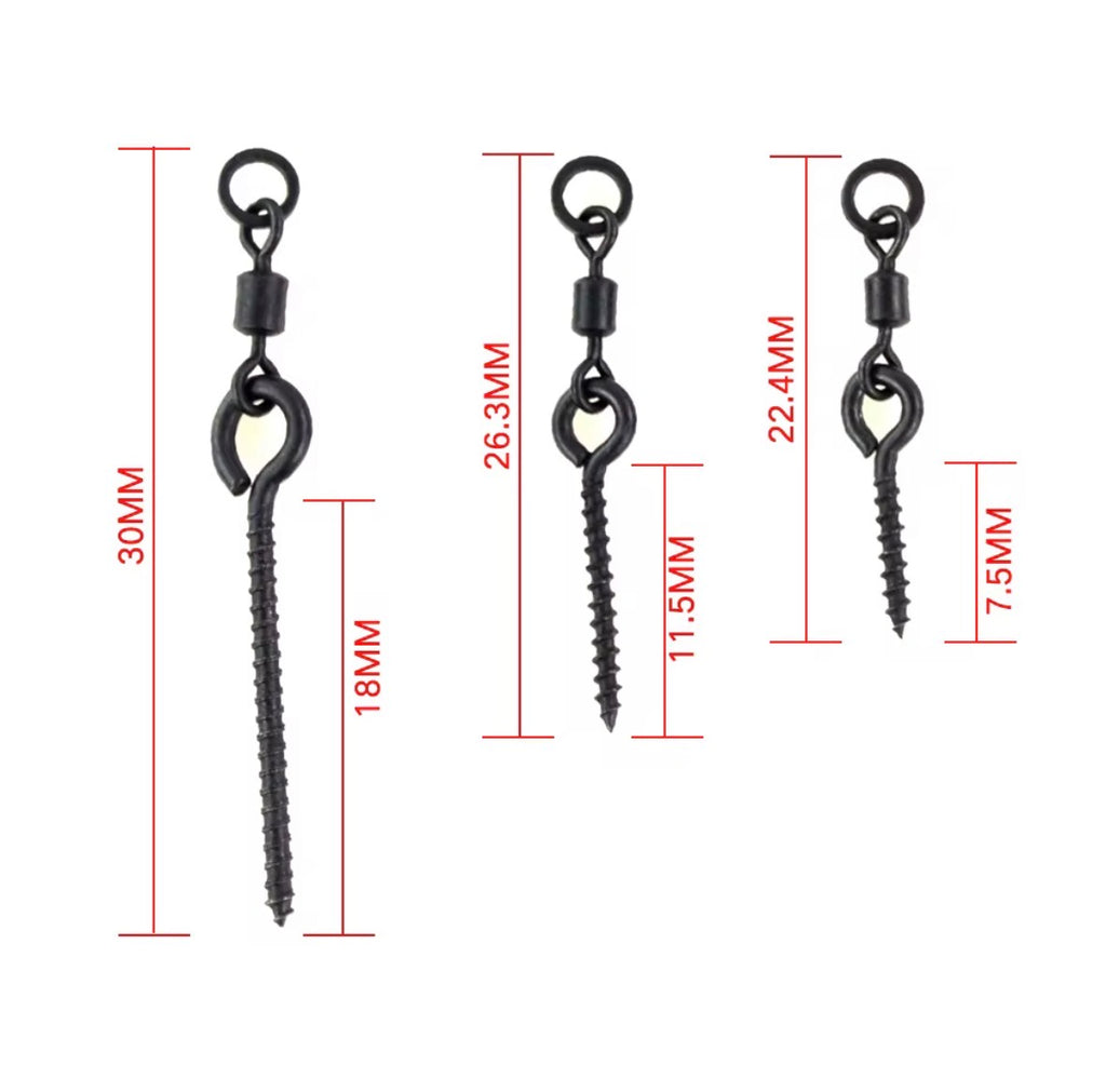 Hirisi Boilie Screw 20Stück