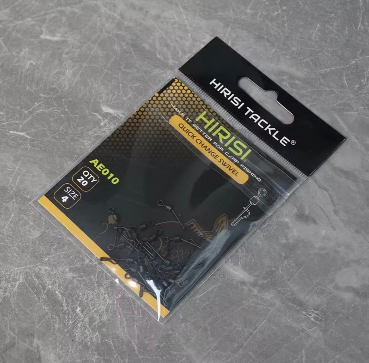 Hirisi Quick Change Swivel 20Stück AE010