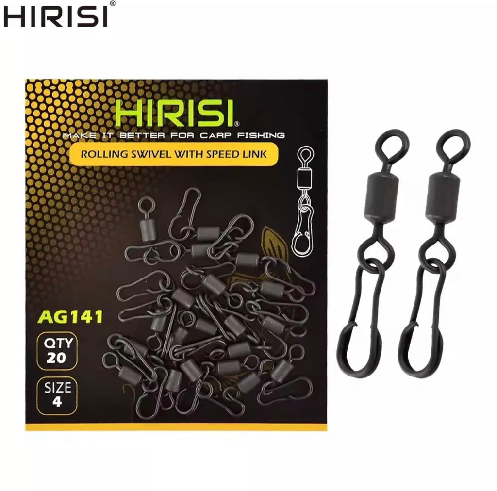 Hirisi Rolling Swivel with Speed Link 20Stück AG141