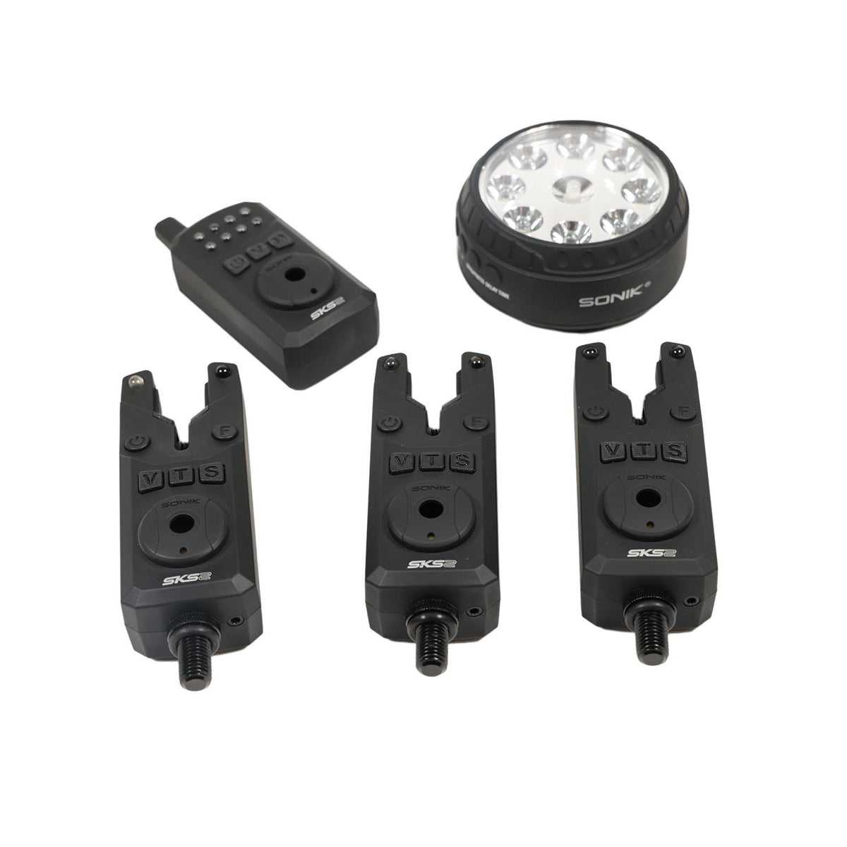 Sonik SKS2 Alarm Set + Bivvy Lamp