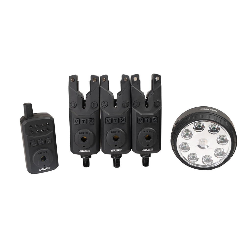 Sonik SKS2 Alarm Set + Bivvy Lamp