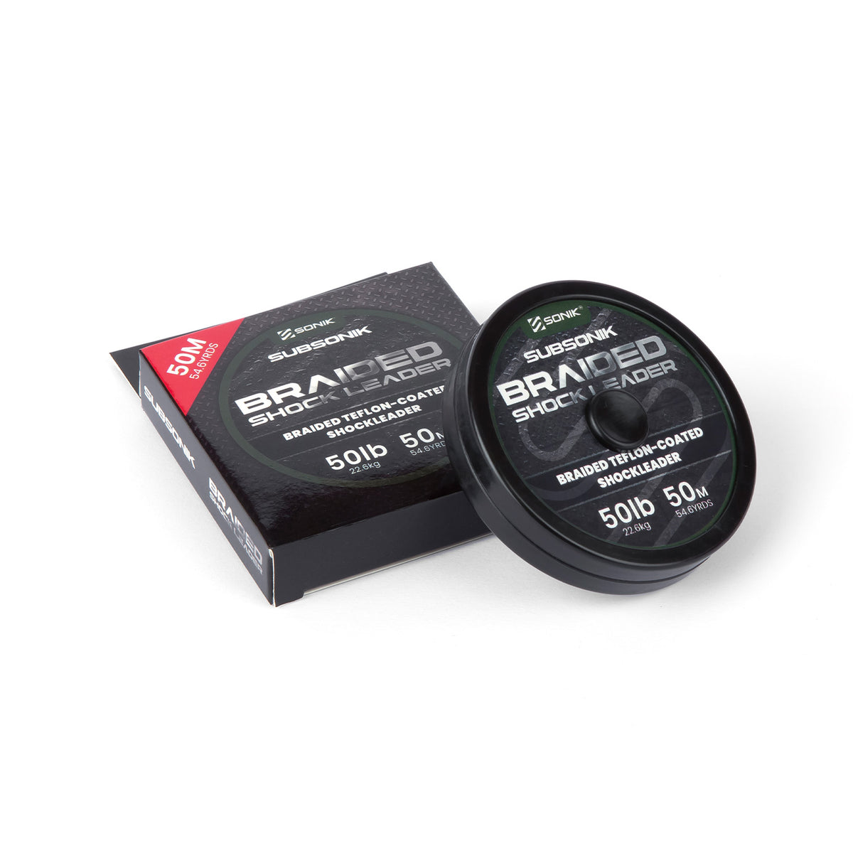 Sonik Braided Shock Leader 50lbs 100m