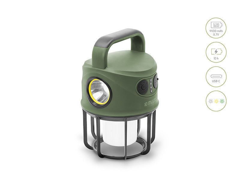 Delphin Multix Campinglampe 3 W/4400 mAh