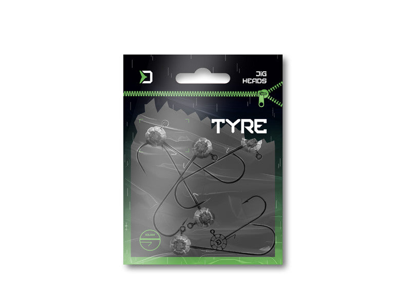 Jigkopf mit dem Halter Delphin TYRE