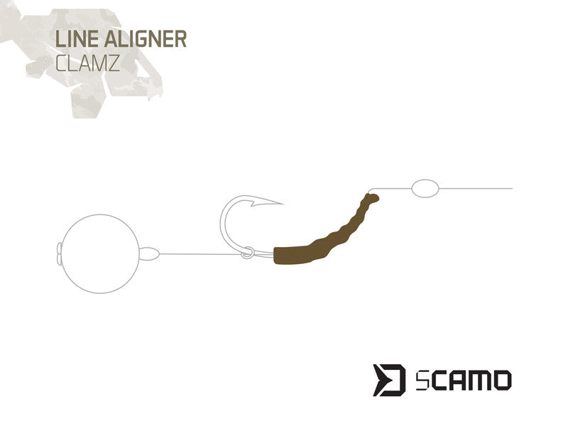Delphin sCAMO CLAMZ Aligner 10 Stück