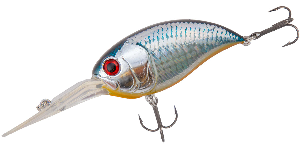 WOBBLER CRAZY CRANK - 62mm/19.7g/HOLO BLEAK - SCHWIMMEND