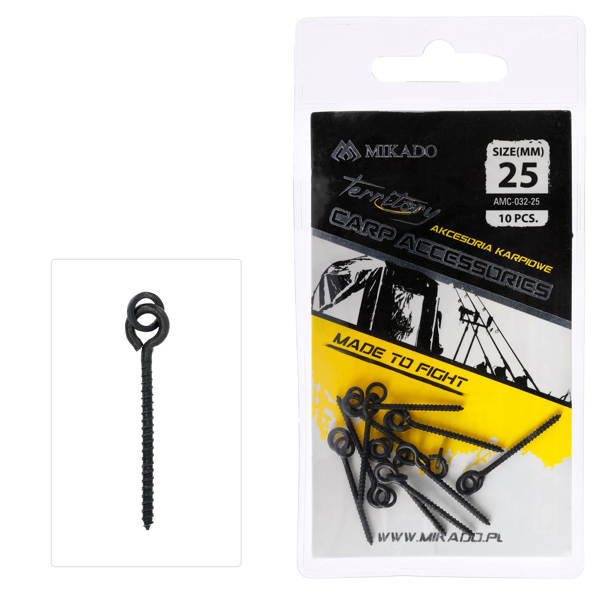 SCHRAUBE - FÜR BOILIES MIT SPLIT-RING 13mm - 10 Stk.