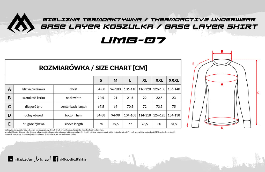 THERMOAKTIVE UNTERWÄSCHE - BASE LAYER SHIRT