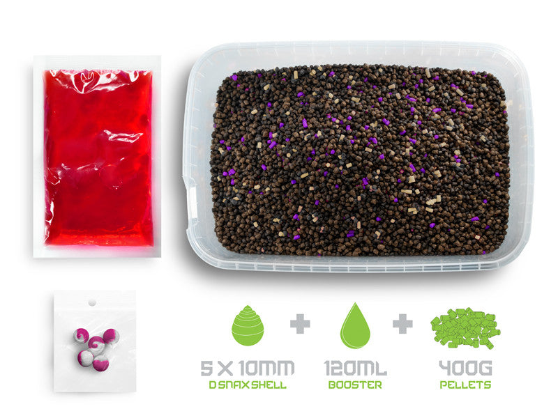 Delphin Reaxe Pellet Box ready&go Pflaume Maulbeere