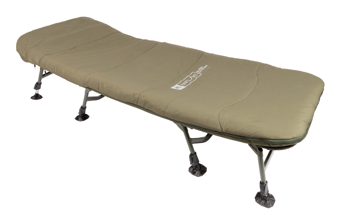 Mikado Enclave Sleep System – 8-Bein-Karpfenliege mit Schlafsystem
