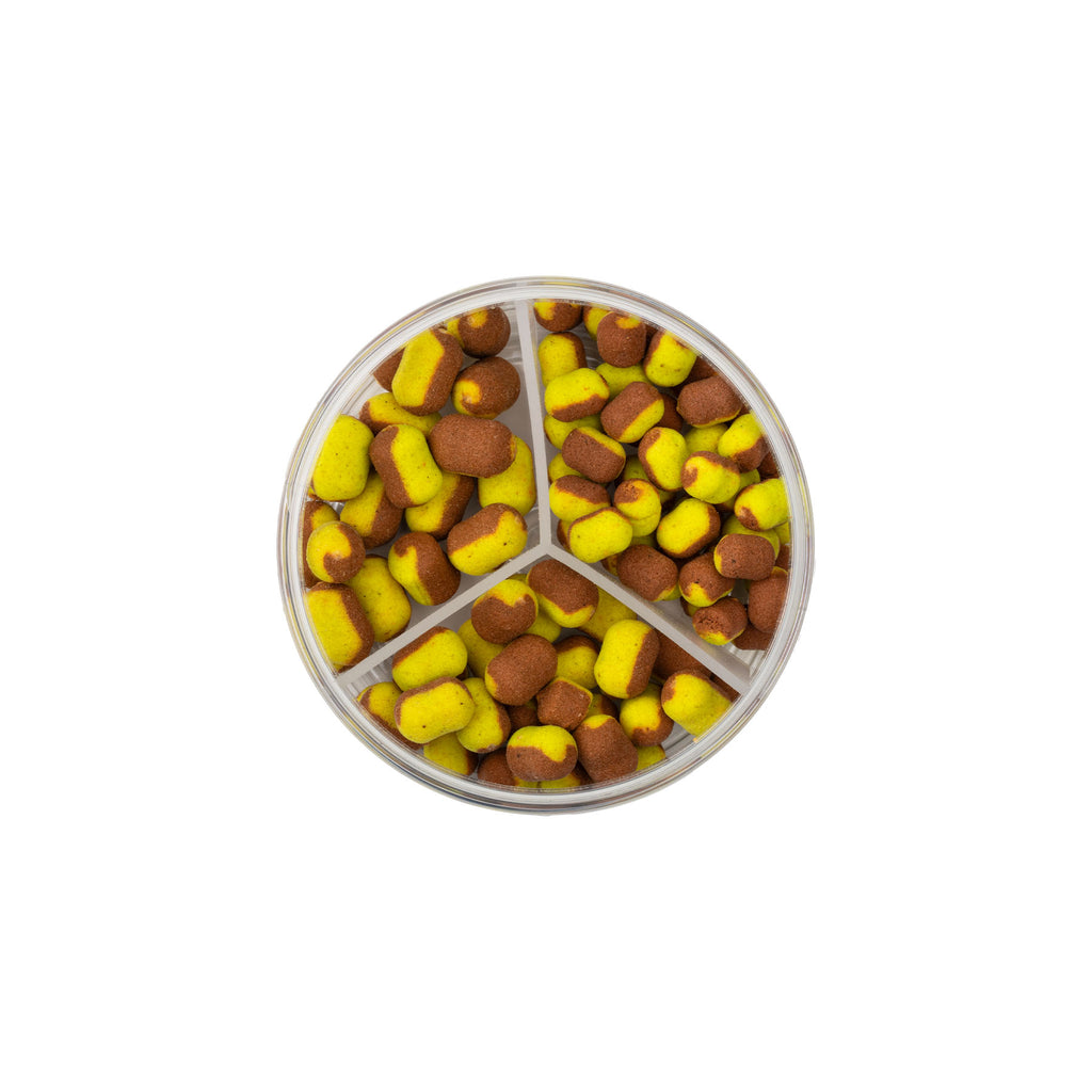Baitnow Wafters Yolo Yellow & Bronze Coarse & Corn 6/8/10