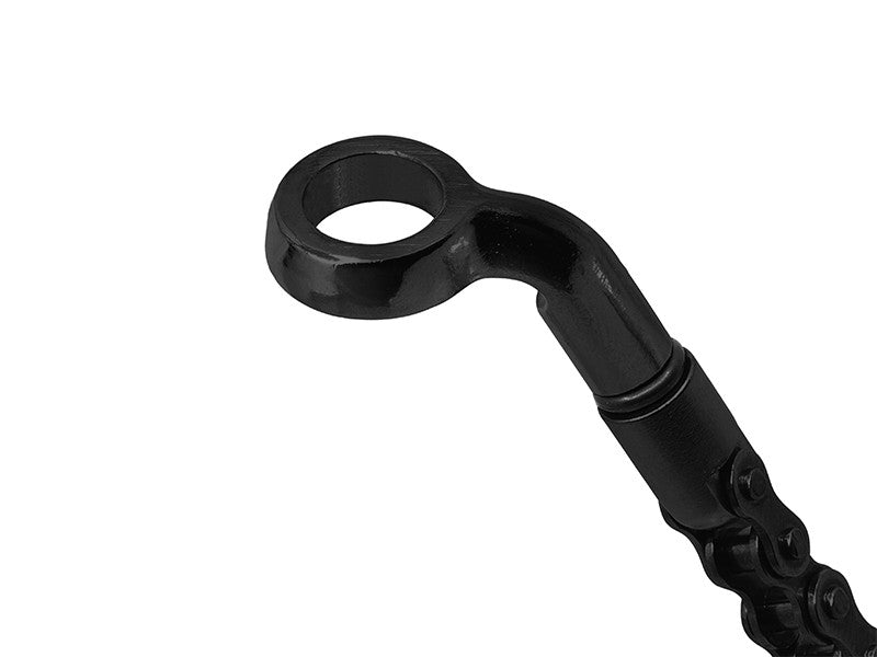 Delphin Inox Black Bissanzeiger mit Hängekette