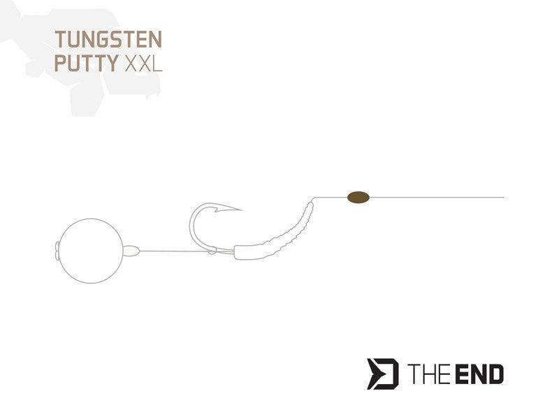 Delphin TheEND Tungsten Putty XXL